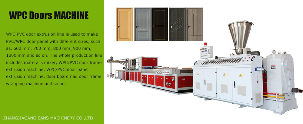 WPC kapı &uuml;retim hattı