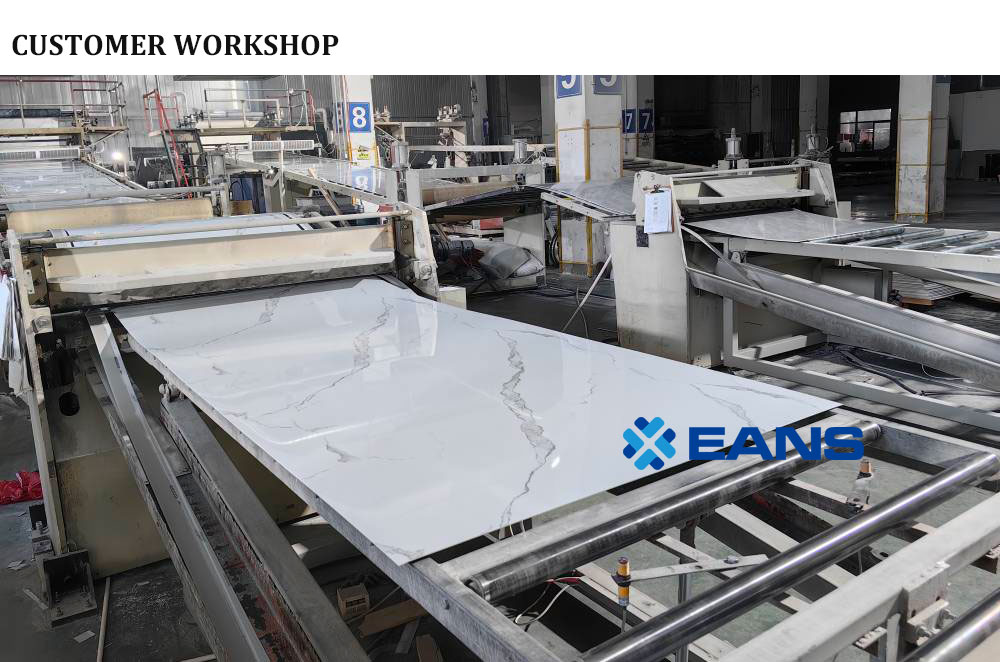 PVC mermer duvar paneli makinesi