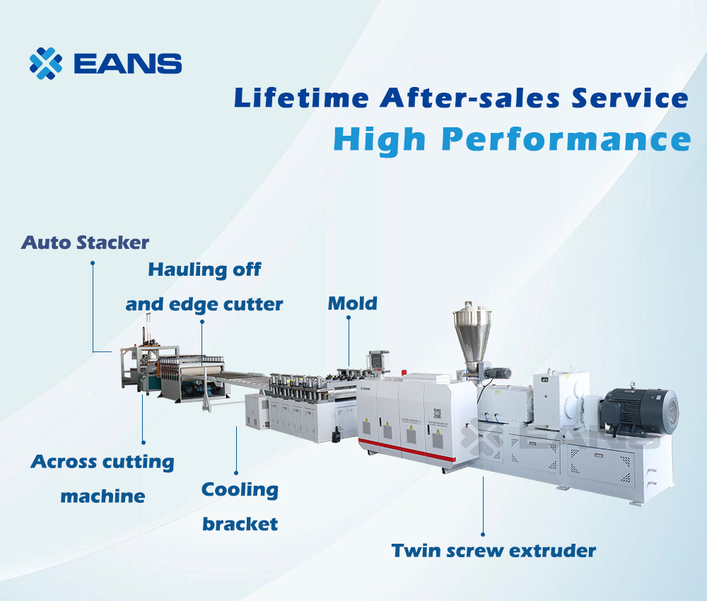 WPC k&ouml;p&uuml;k levha &uuml;retim hattı