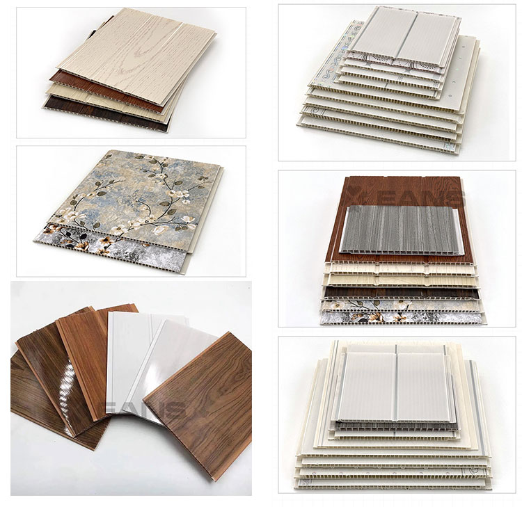 PVC duvar paneli yapma makinesi