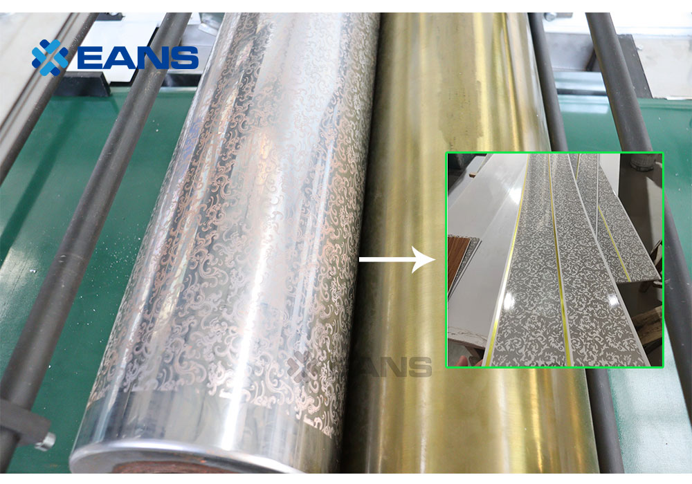 pvc panel kaplama hattı